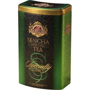 Herbata Basilur Specialty Classics Sencha Green 100g puszka - zielona