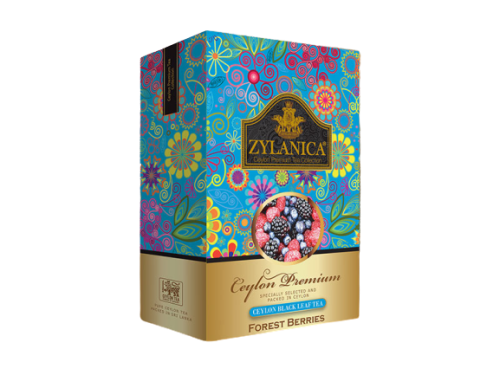 Herbata Zylanica Ceylon Premium Black Tea Forest Berries 100g