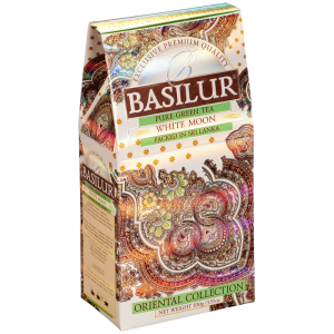 Herbata Basilur Oriental White Moon 100g stożek - milk oolong