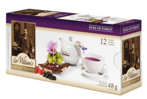 Herbata Sir William's Royal Taste Duke of Forest 12x4g - owocowa o smaku owoców leśnych w saszetkach