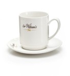 Kubek Sir William's Tea 220 ml - z talerzykiem, spodkiem