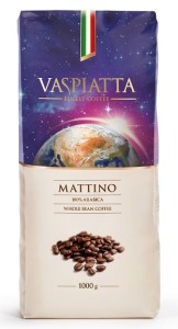 Kawa Vaspiatta Mattino 1000g - ziarnista łagodna z Ameryki Środkowej  100% arabika