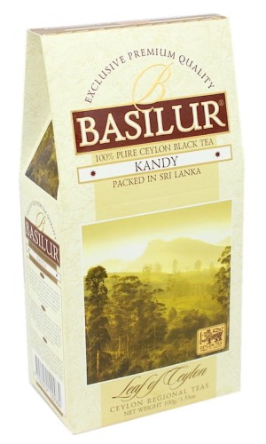 Herbata Basilur Leaf of Ceylon Kandy 100g stożek