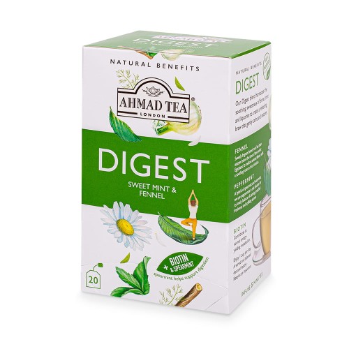 Herbata Ahmad Natural Benefits Digest 20 saszetek