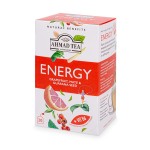 Herbata Ahmad Natural Benefits Energy 20x1,5g w saszetkach - Mate, guarana i grejpfrut