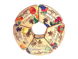 Herbata Tort Zylanica Fruit Exotica 500g - Zestaw 5 puszek czarnej herbaty z dodatkami