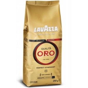 Kawa Lavazza Qualita Oro 250g ziarnista - 100% arabika