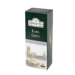 Herbata Ahmad Earl Grey Tea 25 torebek - czarna z nutą bergamotki