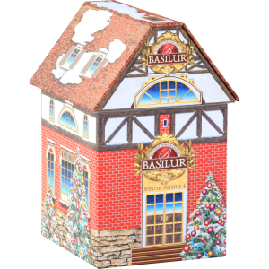 Herbata Basilur Winter Avenue 4 100g puszka - czarna z wiśnią i nutami waniliowo-karmelowymi