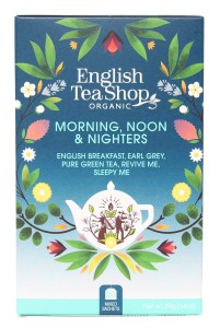 Herbata English Tea Shop Morning, Noon & Nighters 20 kopert - zestaw herbat organicznych