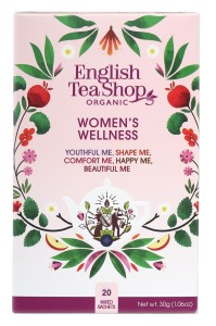 Herbata English Tea Shop Women's Wellness 20 kopert - zestaw herbat organicznych