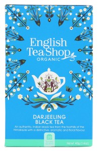 Herbata English Tea Shop Darjeeling 20 kopert - organiczna czarna