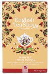 Herbata English Tea Shop White Tea Lychee Cocoa 20 kopert - organiczna biała z liczi i kakao