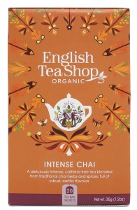 Herbata English Tea Shop Intense Chai 20 kopert - organiczna
