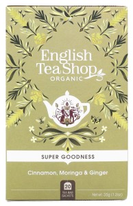 Herbata English Tea Shop Cinnamon, Moringa & Ginger 20 kopert - organiczna