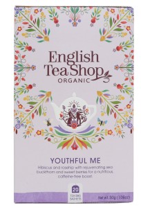 Herbata English Tea Shop Youthful Me 20 kopert - WYPRZEDAŻ