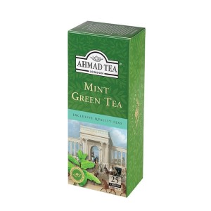 Herbata Ahmad Mint Green Tea 25 torebek - zielona z miętą