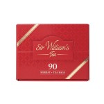 Zestaw herbat Sir William's Tea 90 kopert w tekturowym prezenterze - 6 smaków herbat po 15 torebek