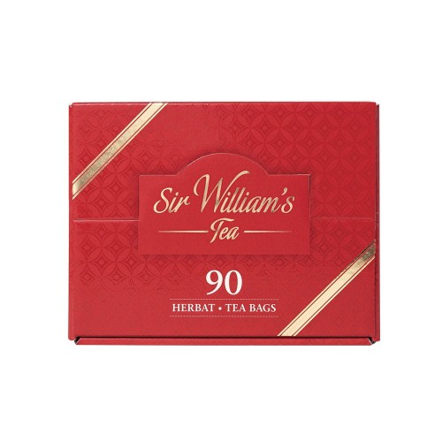 Zestaw herbat Sir William's Tea 90 kopert w kartonowym prezenterze