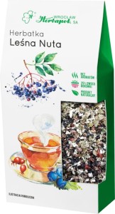 Herbata Owocowa Herbapol Leśna Nuta 80g - naturalny susz owocowy