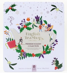 Zestaw herbat English Tea Shop Premium Holiday Collection White 72 saszetki w puszce