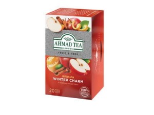Herbata Ahmad Tea Winter Charm 20 kopert - naturalna owocowa