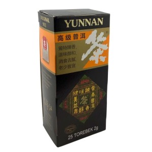 Herbata Yunnan Pu-Erh Tea P901 25 torebek - czerwona