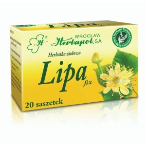 Herbata Ziołowa Herbapol Lipa 20x2g w saszetkach - naturalna bez aromatów