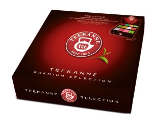 Zestaw Herbat Teekanne Premium Selection 180 kopert - 12 smaków po 15 torebek