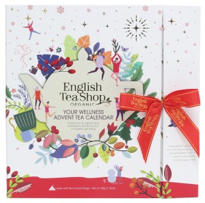 Herbata English Tea Shop Kalendarz Adwentowy z herbatą Wellness 25 piramidek