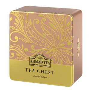 Zestaw herbat Ahmad Tea Chest Four 40 kopert - 4 rodzaje herbat w puszce