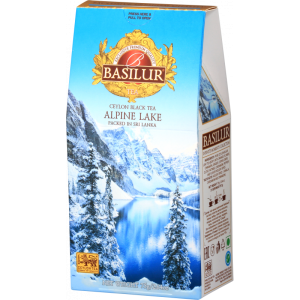Herbata Basilur Alpine Lake 75g stożek - czarna z pomarańczą i przyprawami korzennymi 
