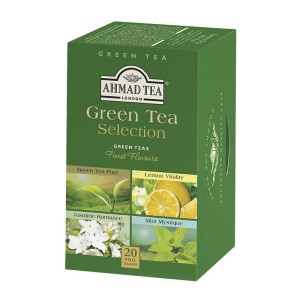Herbata Ahmad Tea Green Selection 20 kopert - 4 smaki