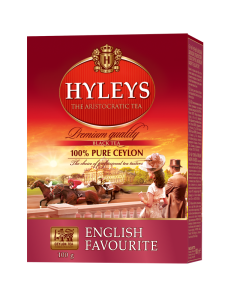 Herbata Hyleys English Favourite 100g - czarna o dużym liściu 