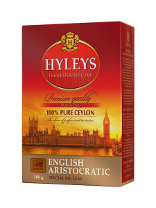 Herbata Hyleys English Aristocratic 100g - czarna o dużym liściu