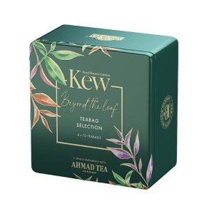 Zestaw herbat Ahmad Kew Selection 40 kopert - 4 rodzaje herbat w puszce