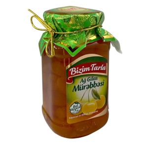 Owoce Białej Czereśni w syropie Bizim Tarla 400g z Azerbejdżanu