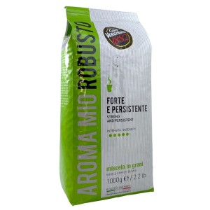 Kawa Caffe Vergnano Aroma Mio Robusta 1kg - ziarnista