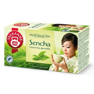 Herbata Zielona Teekanne Sencha Royal 20x1,75g - egzotyczna w kopertach