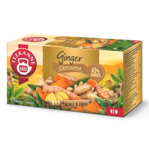 Herbata Teekanne Ginger & Curcuma 20 kopert - imbir z kurkumą