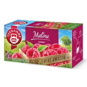 Herbata Teekanne Malina 20 kopert - owocowa malinowa