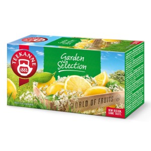 Herbata Teekanne Garden Selection 20 kopert - z czarnym bzem i cytryną