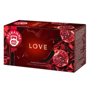 Herbata Teekanne Love Pomegranate 20 kopert -owocowa z granatem i brzoskwinią