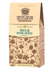 Herbata Hyleys Milk Oolong 100g liściasta w kartoniku - Traveller's Collection