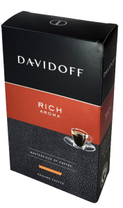 Kawa mielona Davidoff Rich Aroma 250g - delikatnie palona 100% arabika 