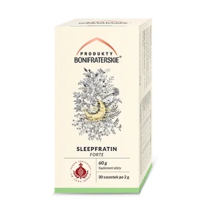 Herbata Zioła Bonifratrów Sleepfratin Forte 30x2g w torebkach - ułatwiająca zasypianie