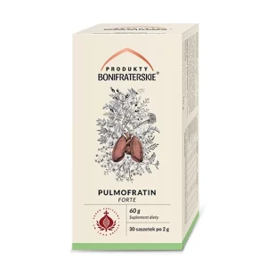 Herbata Zioła Bonifratrów Pulmofratin Forte 30x2g w torebkach – funkcjonowanie układu oddechowego