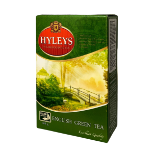Herbata Hyleys English Green 100g - zielona liściasta 