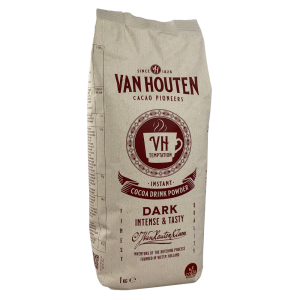 Holenderskie Kakao Van Houten Dark Intense & Tasty 1kg -  instant napój, kakao 21%