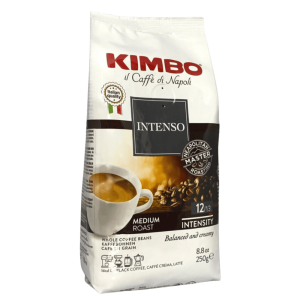 Kawa Kimbo Intenso 250g - ziarnista średnio palona